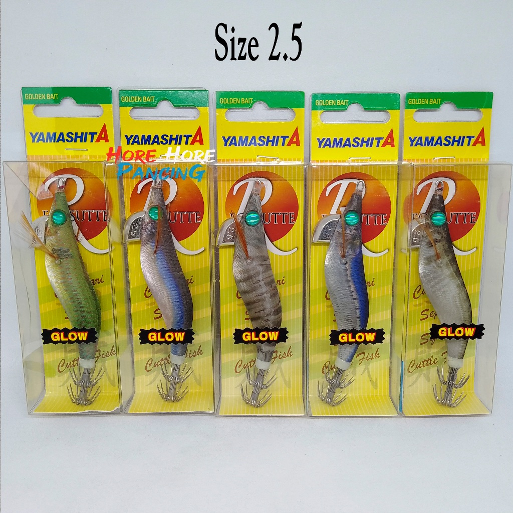 Egi Yamashita Sutte R 2.5 - Umpan Pancing Cumi - Squid Jig Kapela Eging - Umpan Cumi