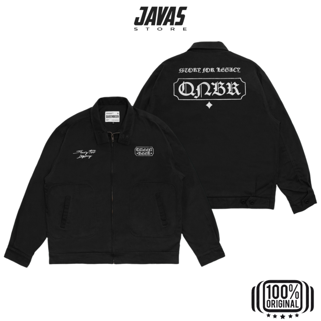Jaket Queenbeer Original Work Jacket 418