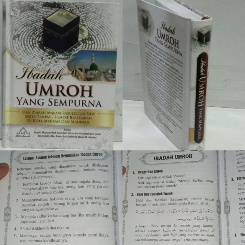 ibadah umroh yang sempurna dan ziarah makam Rasulullah saw Serta tempat Tempat Bersejarah Di kota Ma