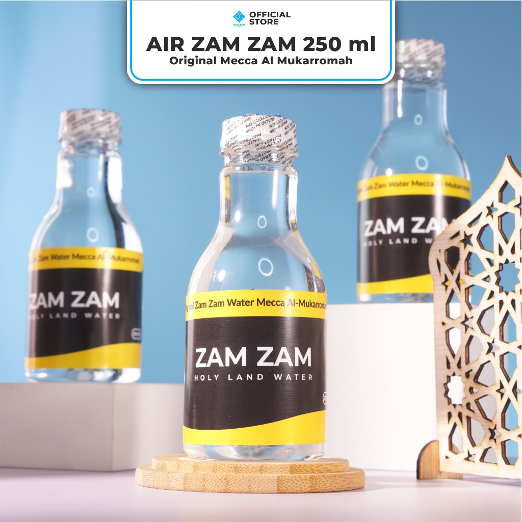 

[250ML-ZAM3] AIR ZAM ZAM ASLI MEKKAH AL MUKARROMAH - 250 ML