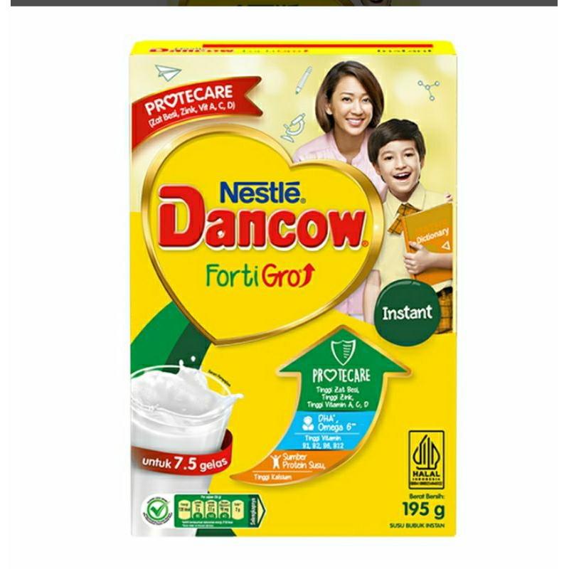 

Dancow Instant Fortigro 195 gram termurah