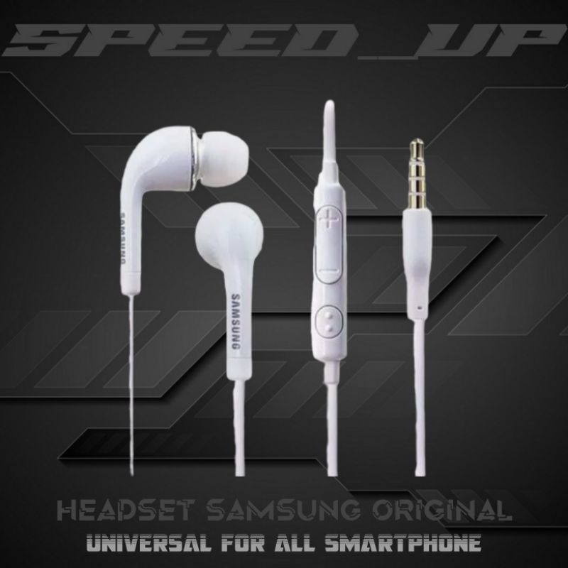 Headset Earphone Handsfree Samsung Original 100% Full Bass
