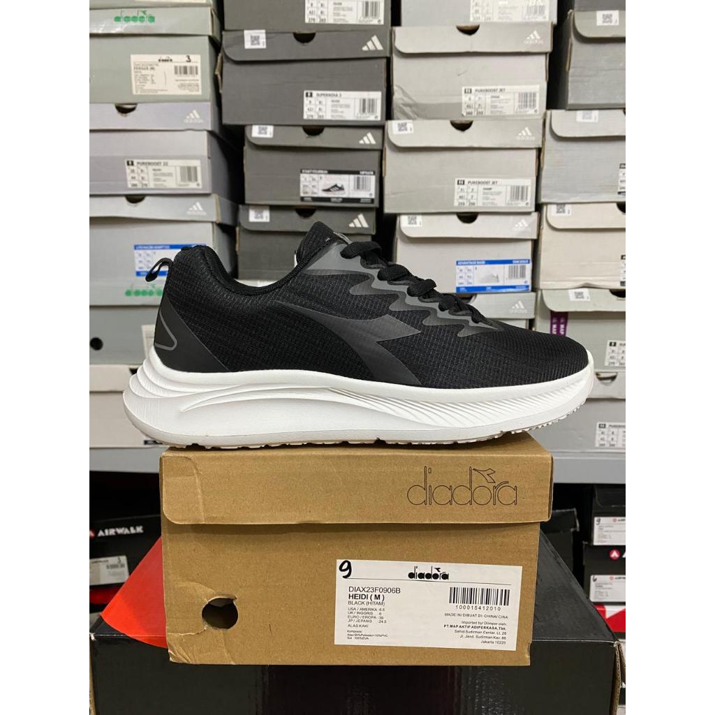 Diadora Heidi Black Men Shoes Original