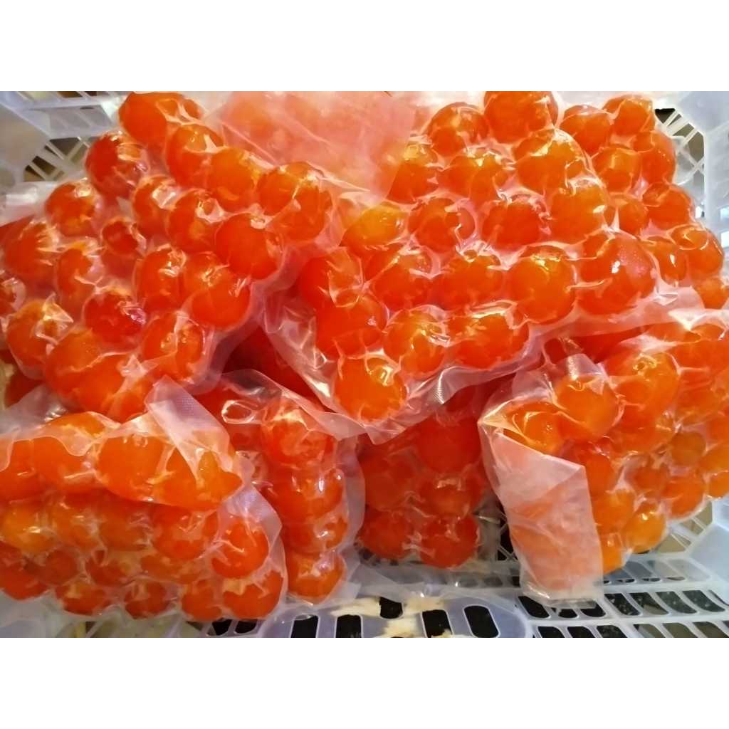 

Kuning Telur Asin Mentah ( Untuk Bikin Sambal dan Pepes Telur Asin )