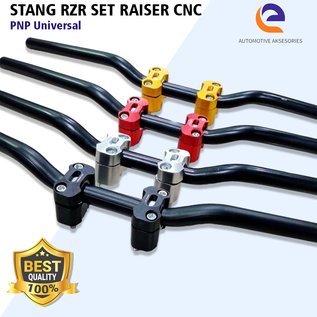 Stang RZR Raiser CNC Beat Street Satria FU Sonic Vixion Old New Verza Megapro - Stang Stir