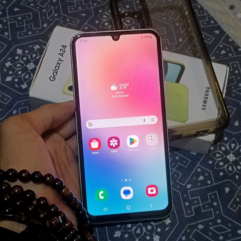 Samsung galaxy a24 8/128 second murah ex sein