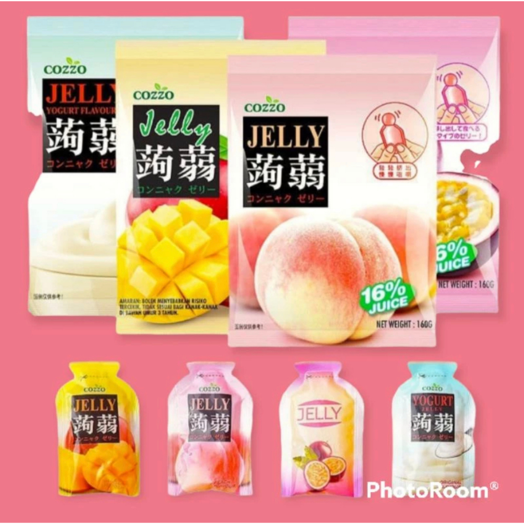 

【HALAL】cozzo jelly konyaku/ jelly/ konnyaku/ puding/160g