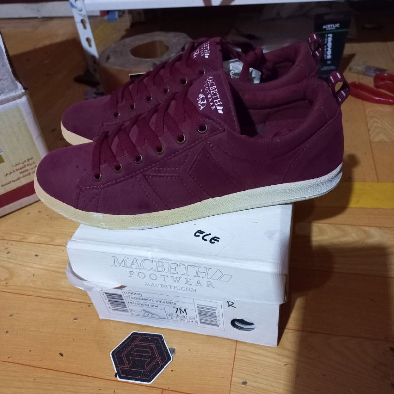 

macbeth london oxblood size 39