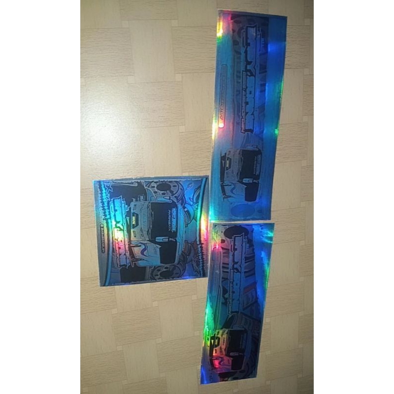 

Stiker MSM Asyrof Baby Soang Hologram 3 Pcs