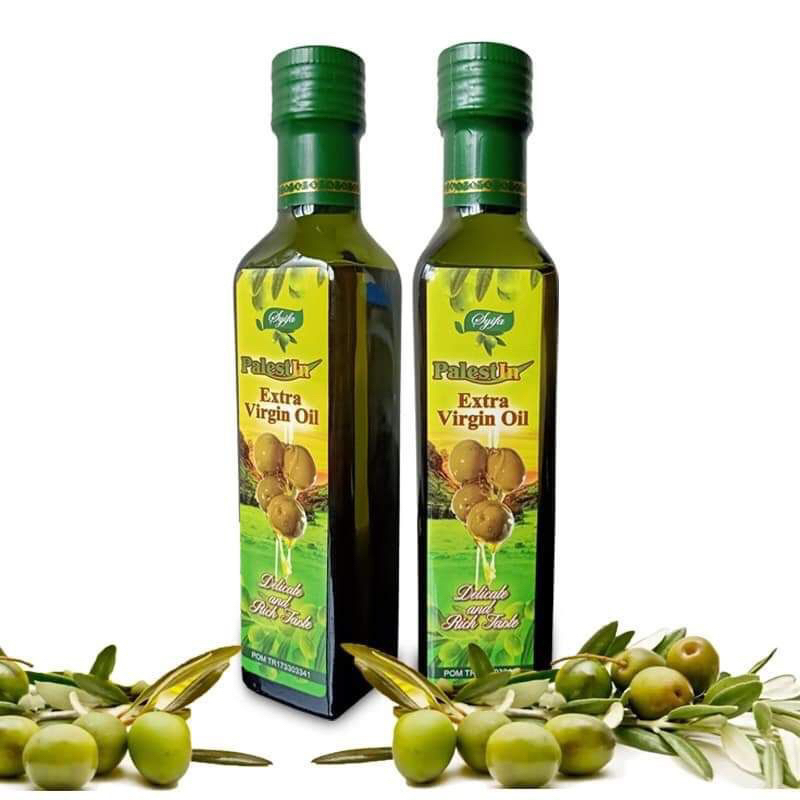 

(250 ml) Minyak Zaitun Palestine Extra Virgin / Extra virgin Olive Oil Palestine / Minyak Zaitun Palestine
