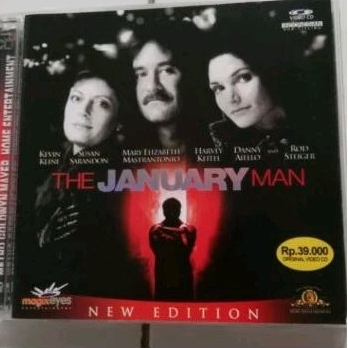 VCD original The January Man Feat Kevin Kline Teks Indonesia