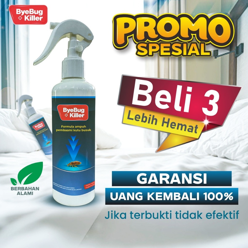 Byebugkiller Pembasmi Kutu Busuk Kutu Kasur dan Tungau