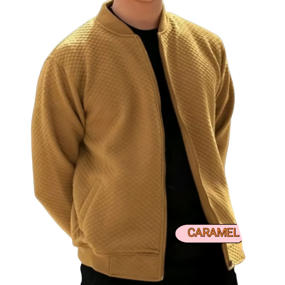 JACKET COAT PREMIUM COMFY DIAMOND KNITT  S M L XL XXL XXXL