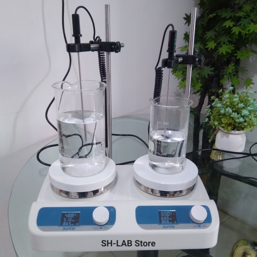 Digital Hot Plate Stirrer 2 Position HotPlate Stirrer 2 Tungku