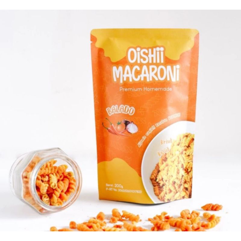 

makanan kering makaroni balado