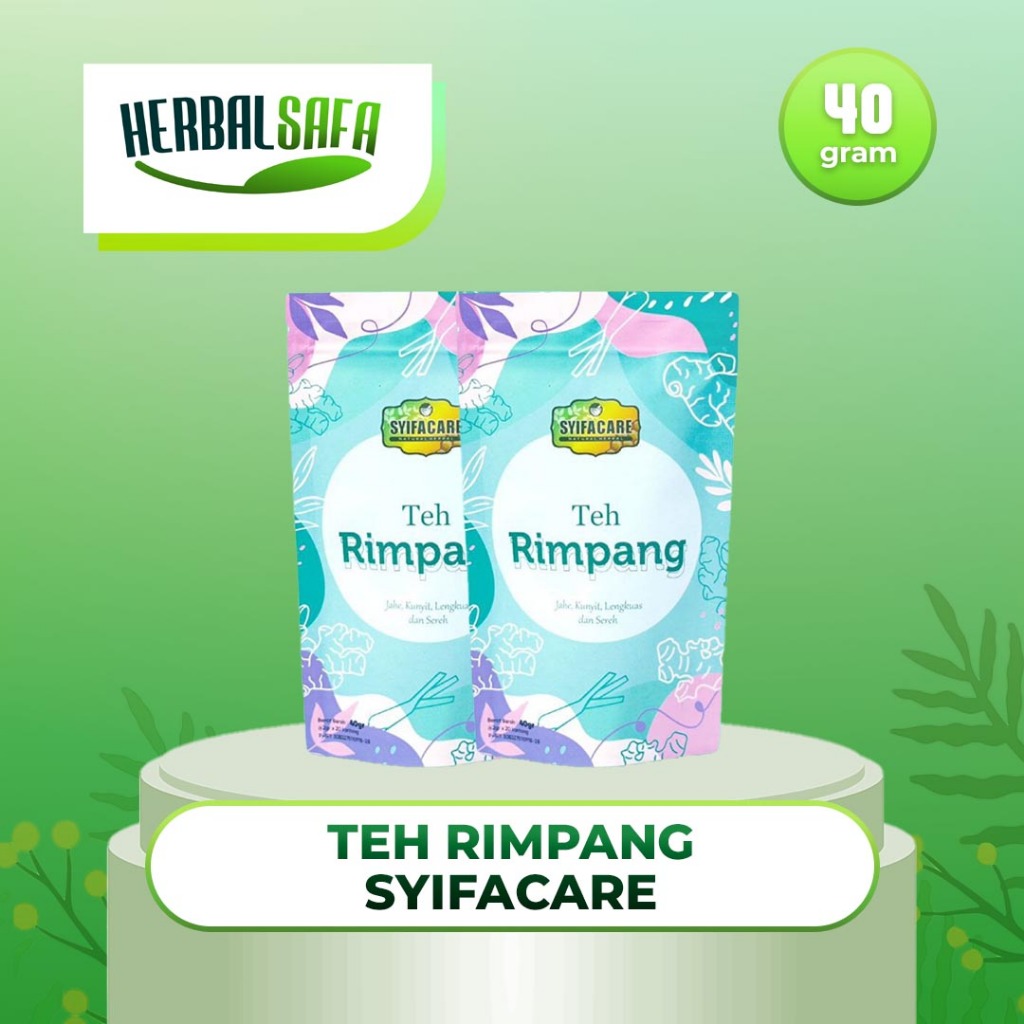 

Teh Rimpang Isi 20 Kantong | SYIFACARE | 2 pcs