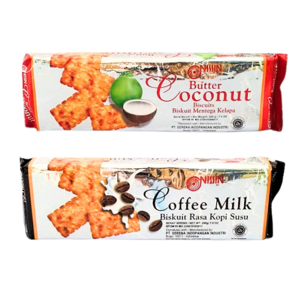 

Biskuit Nissin Butter Coconut / Coffee Milk 200gr