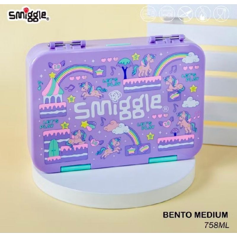 Smiggle Lunchbox Bento Tempat Bekal Anak