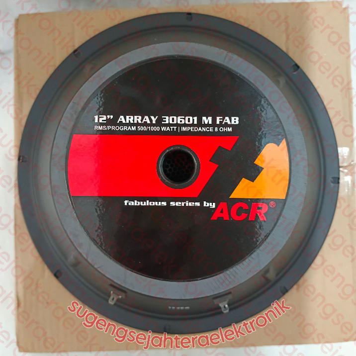 Speaker ACR Fabulous 12″ 30601M Vakum Original