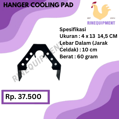 Hanger Cooling Pad untuk Kandang Hewan Ayam / HANGER COOLING PAD PENDINGIN KANDANG AYAM