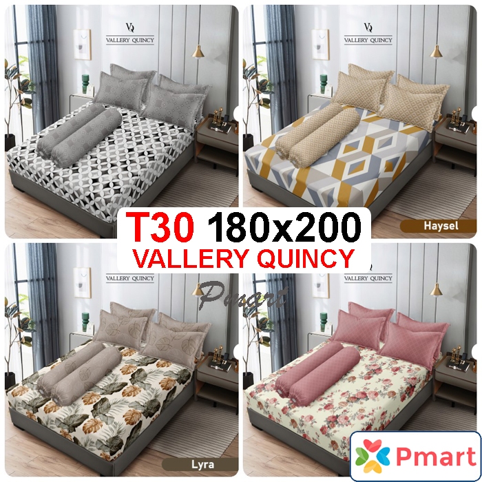 SPREI VALLERY 180x200 TINGGI 30 CM / SPREI VALLERY KING / SPREI VALLERY 180x200x30