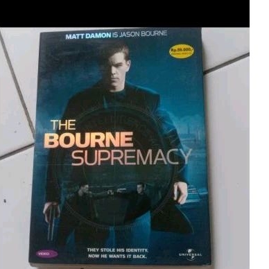 VCD Original The Bourne Supremacy feat Matt Damon