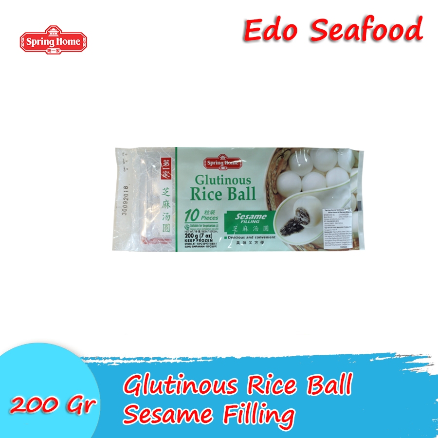 

Spring Home Rice Ball Sesame Filling 200 Gr / Kue Beras isi Wijen