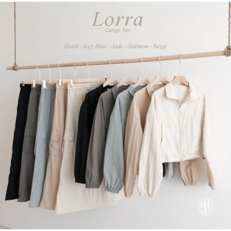 PARACHUTE CARGO PANT NUETA RIBBON CARDIGAN NUETA LORRA SET NUETA