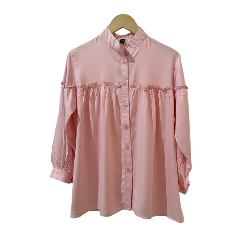 Kemeja Polos Rayon Twill