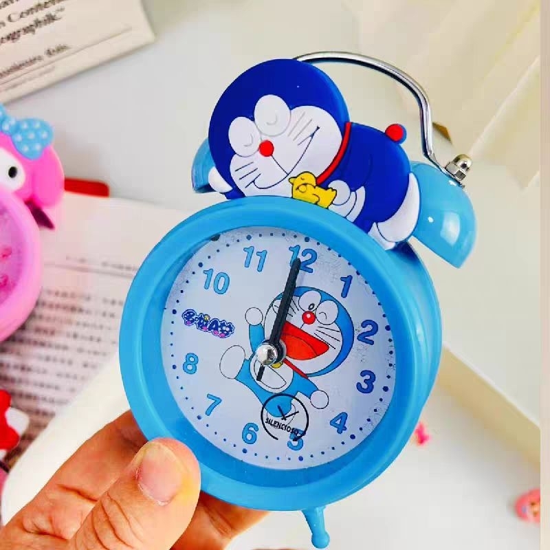 Jam Weker Alarm Kring Doraemon Jam Meja Anak