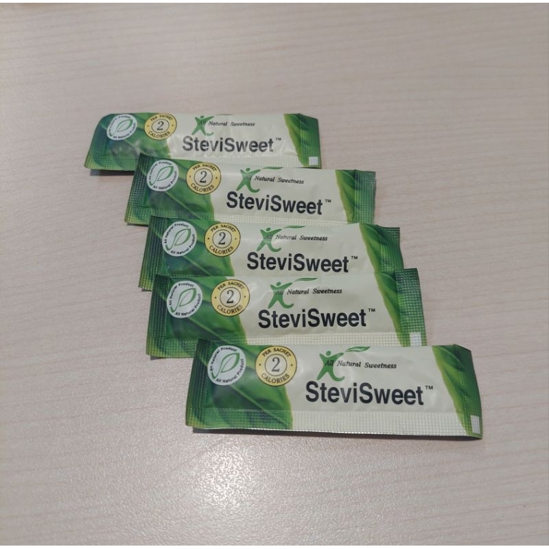 

Gula Stevia Stevi Sweet Sachet isi 10pcs