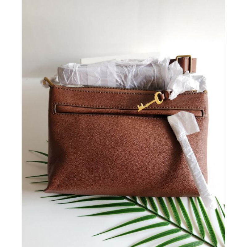 Tas Wanita FossilOriginal Kiera Crossbody Brown