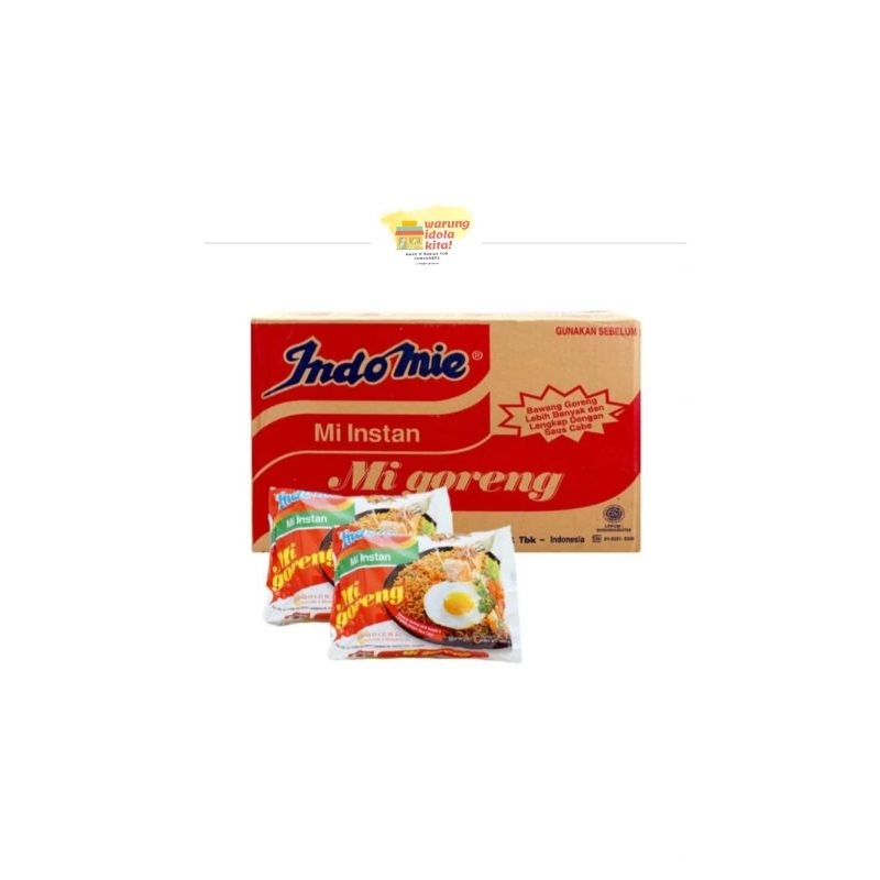 

Indomie mie instan rasa mie goreng 1 dus isi 40 pcs