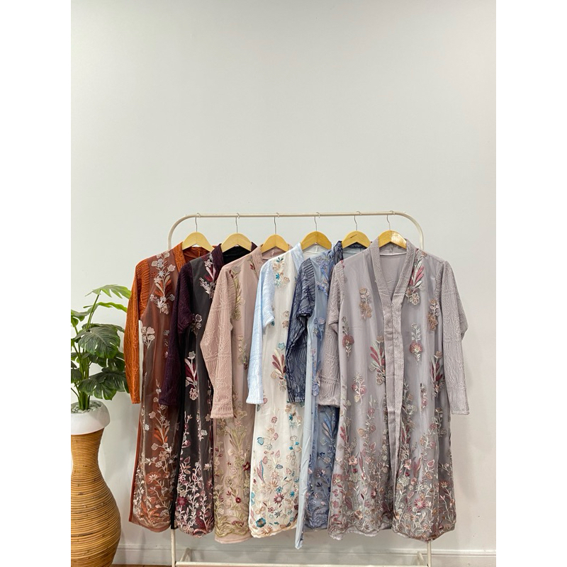 Luna tunik brokat / tunik brokat / tunik pesta / baju kondangan / tunik kondangan / kebaya modern