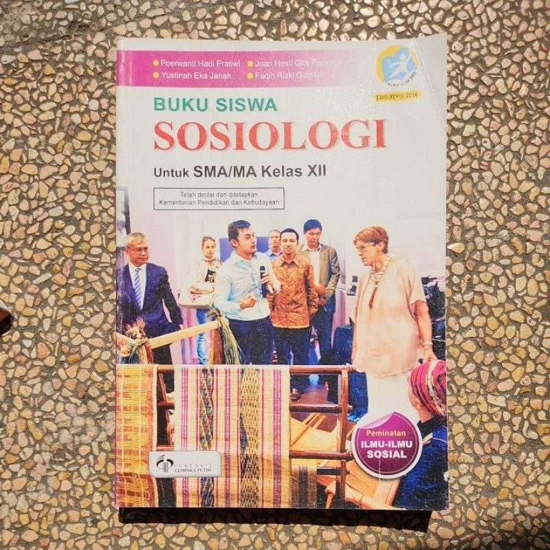 Buku Siswa Sosiologi Sma Kelas 12 Revisi Kurikulum 13 Cempaka Putih.