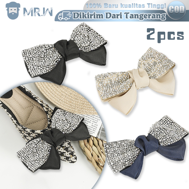 1pair Hiasan Sepatu Wanita Hiasan Flat Shoes Motif  Kupu-Kupu Aksesoris Sepatu Heels Charm Sepatu