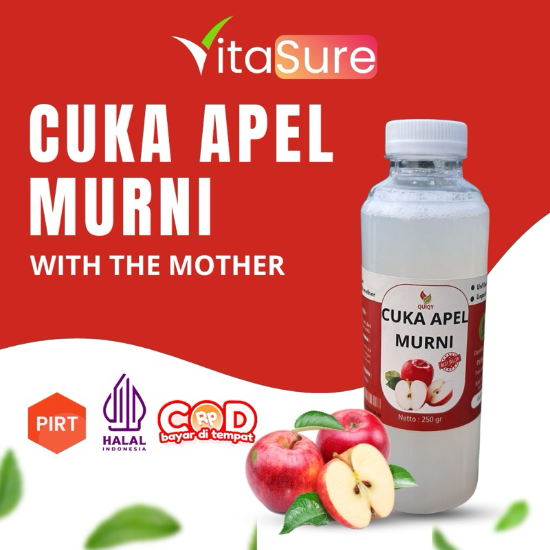 

Cuka Apel 250 ml asli bisa cod