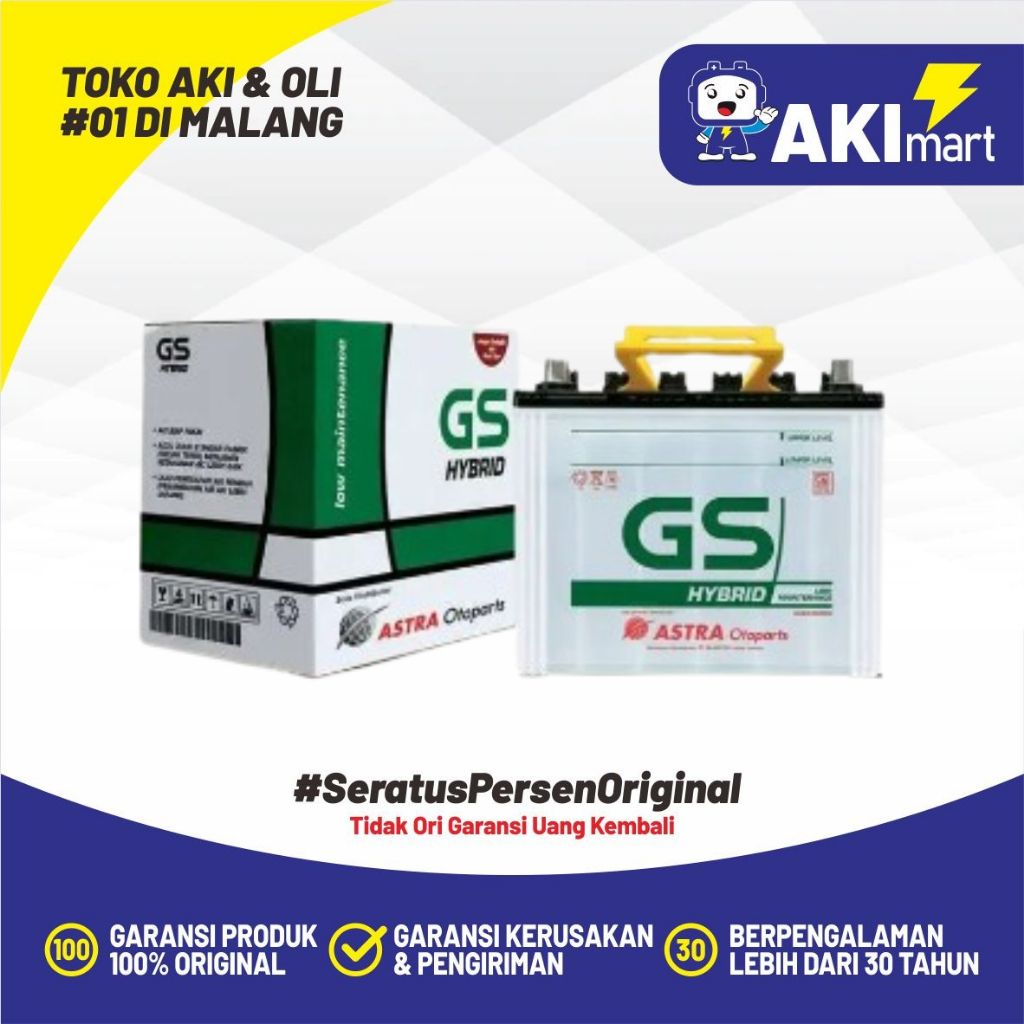 GS Astra Hybrid NS60LS Aki Mobil