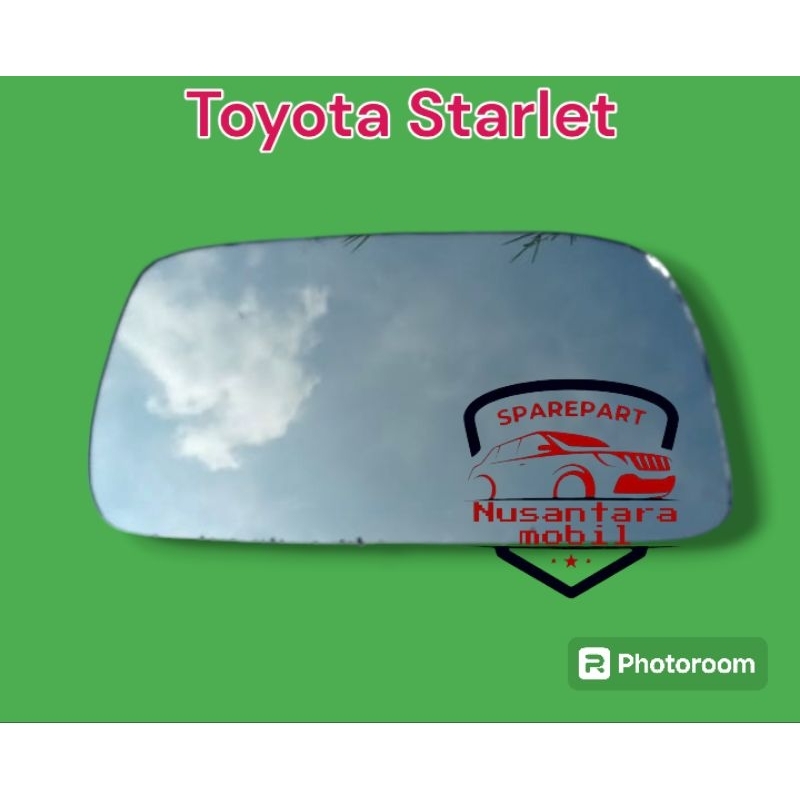 kaca spion Toyota starlet kapsul kaca saja tanpa bingkai
