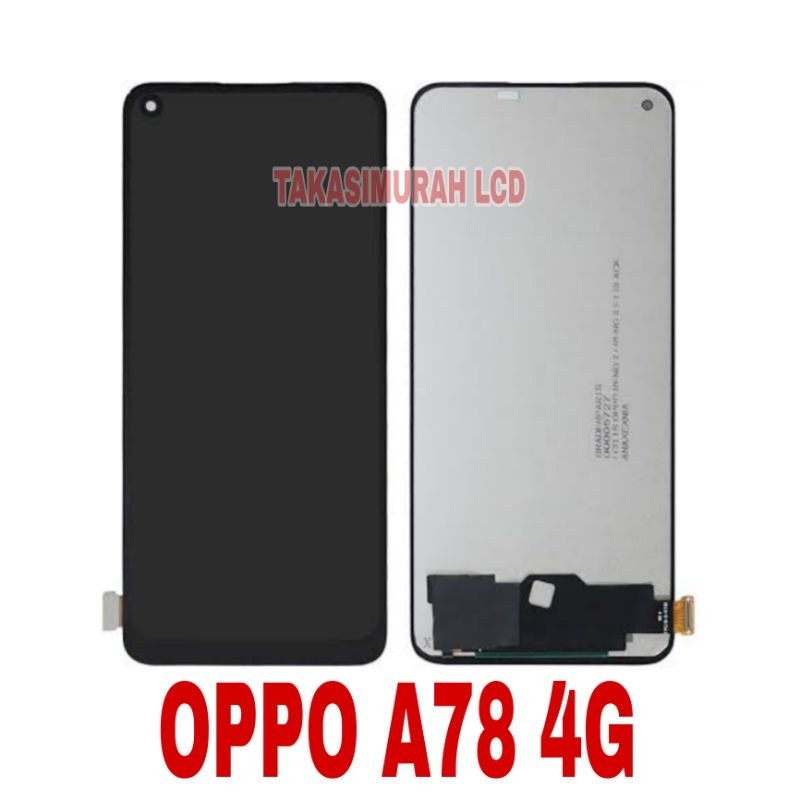 LCD+TOUCHSCREEN OPPO A78 4G FULLSET