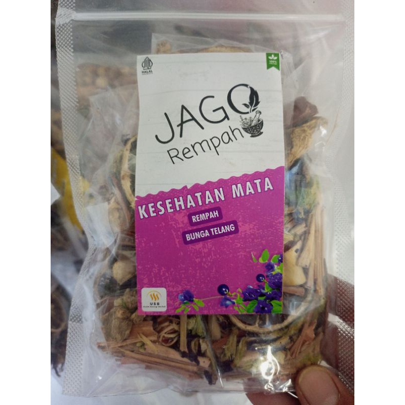 

Jago Kesehatan Mata Jamu Herbal Racikan Bunga Telang Obat Tradisional