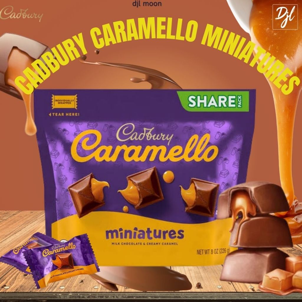 

Cadbury Caramello Miniatures Milk Chocolate & Creamy Caramel 226G