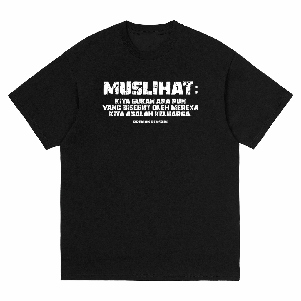 Tshirt Anp Films Merch Quote Kaos Mus Preman Pensiun Original Merchandise - ANP FILMS MERCH