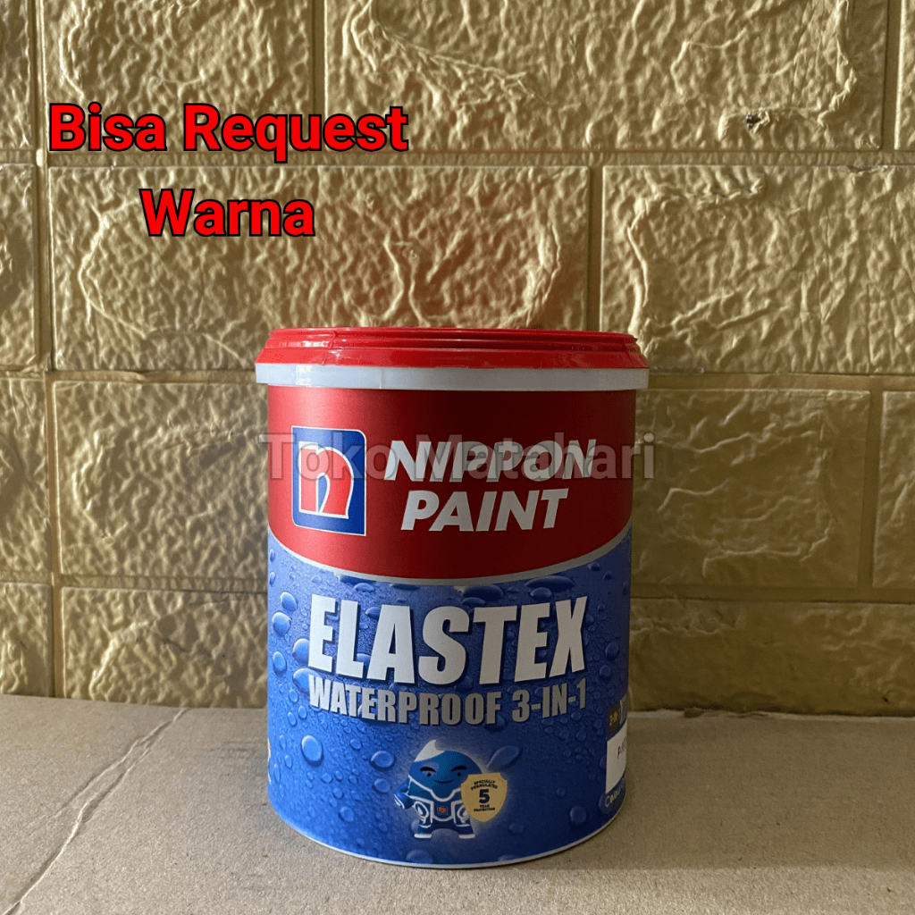 Cat Tembok Nippon Paint Elastex Waterproof 1 kg
