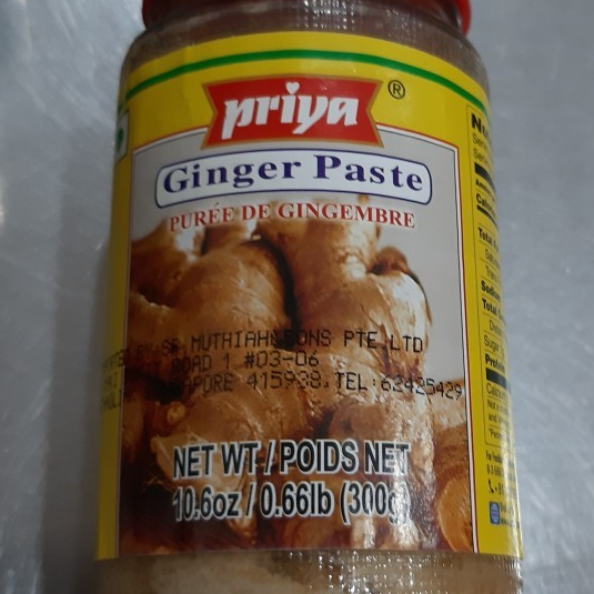 

GINGER PASTE PRIYA 300G / Pasta Jahe / Acar India