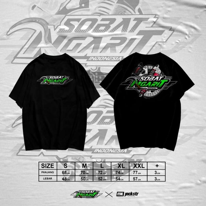Kaos Sobat Ngarit / Baju Distro Sobat Ngarit / Pakaian pria wanita