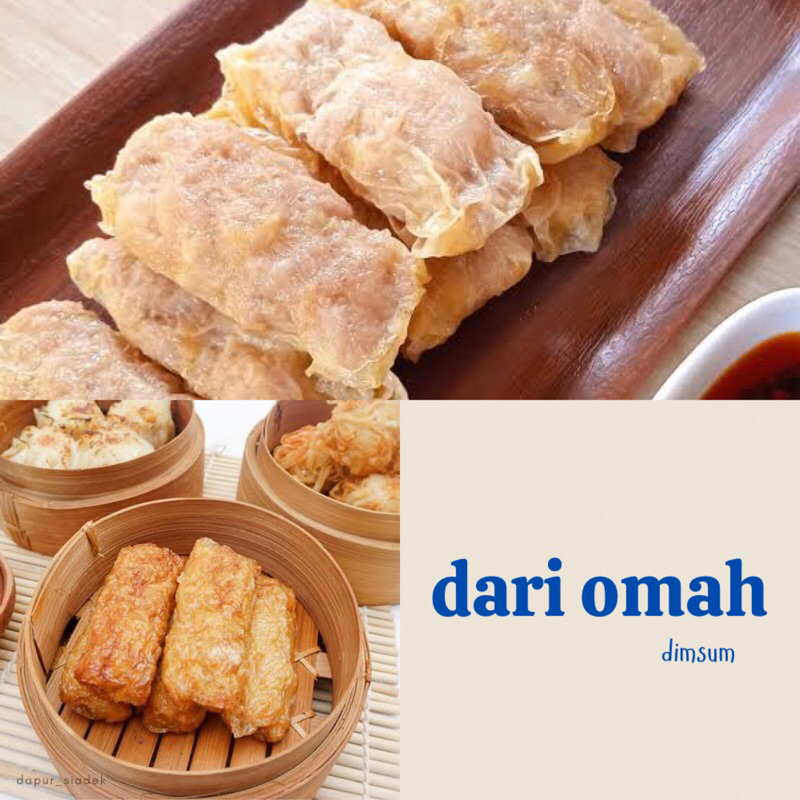 

lumpia udang ayam kulit tahu