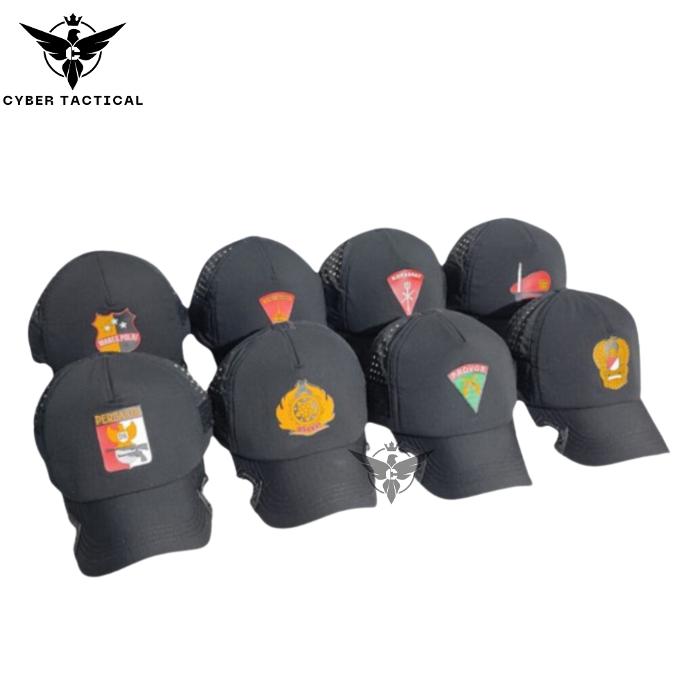CYBER TACTICAL TOPI VELCRO TACTICAL / TOPI PRIA WANITA / TOPI VELCRO LASER / TOPI COAK LASER LOGO CO