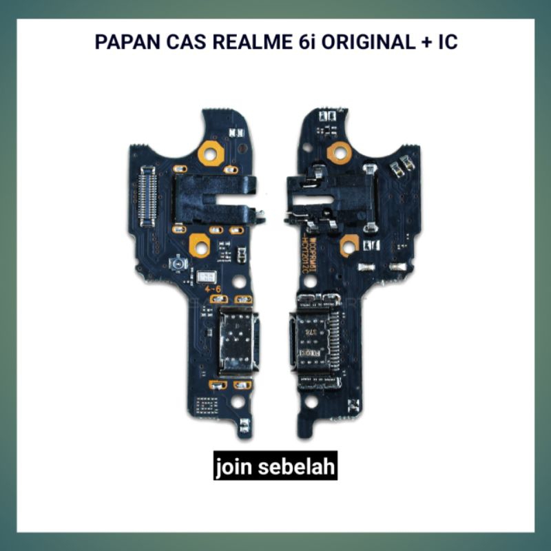 FLEXIBLE KONEKTOR CAS REALME 6i ORIGINAL IC PCB PAPAN CHARGER REALME 6i