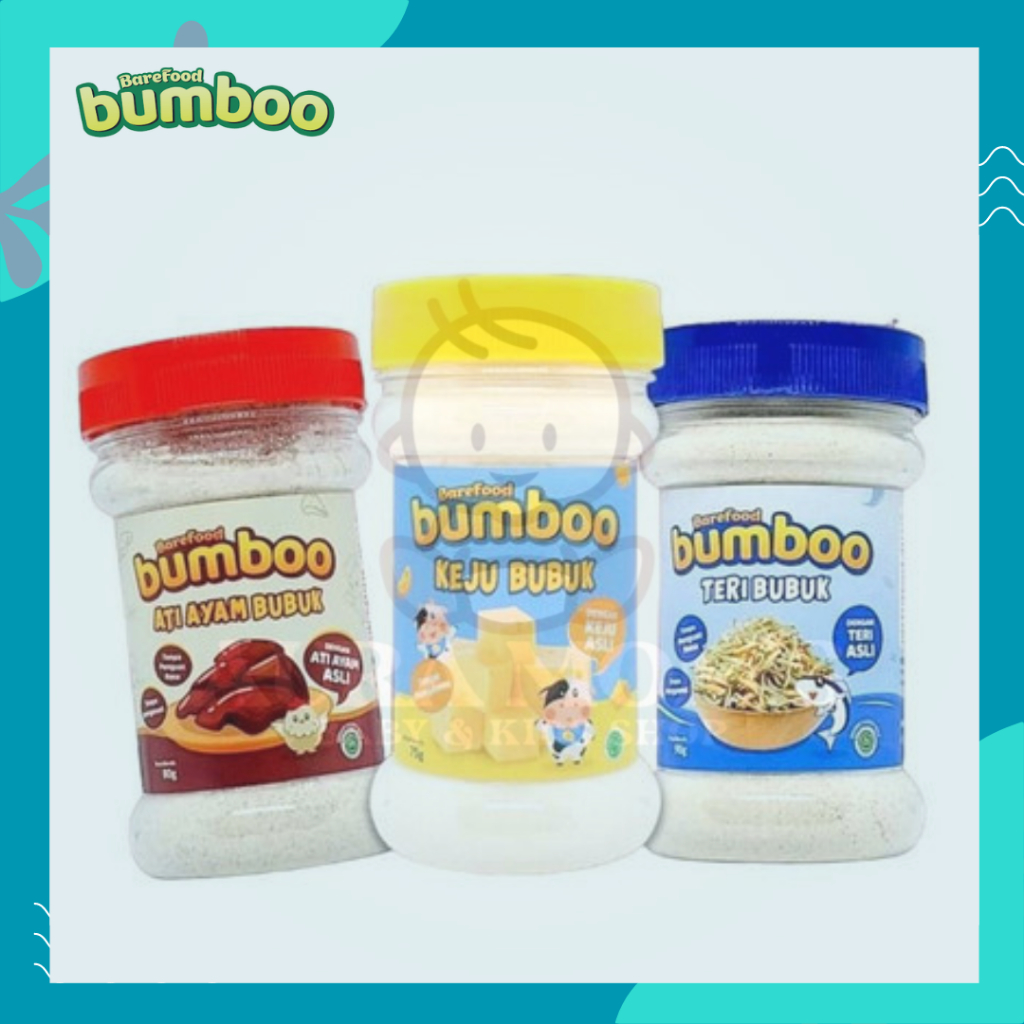 

Bumboo Keju Bubuk / Teri Bubuk / Ati Ayam Bubuk - Sumber Omega 3 - Tanpa Pengawet - Tanpa MSG